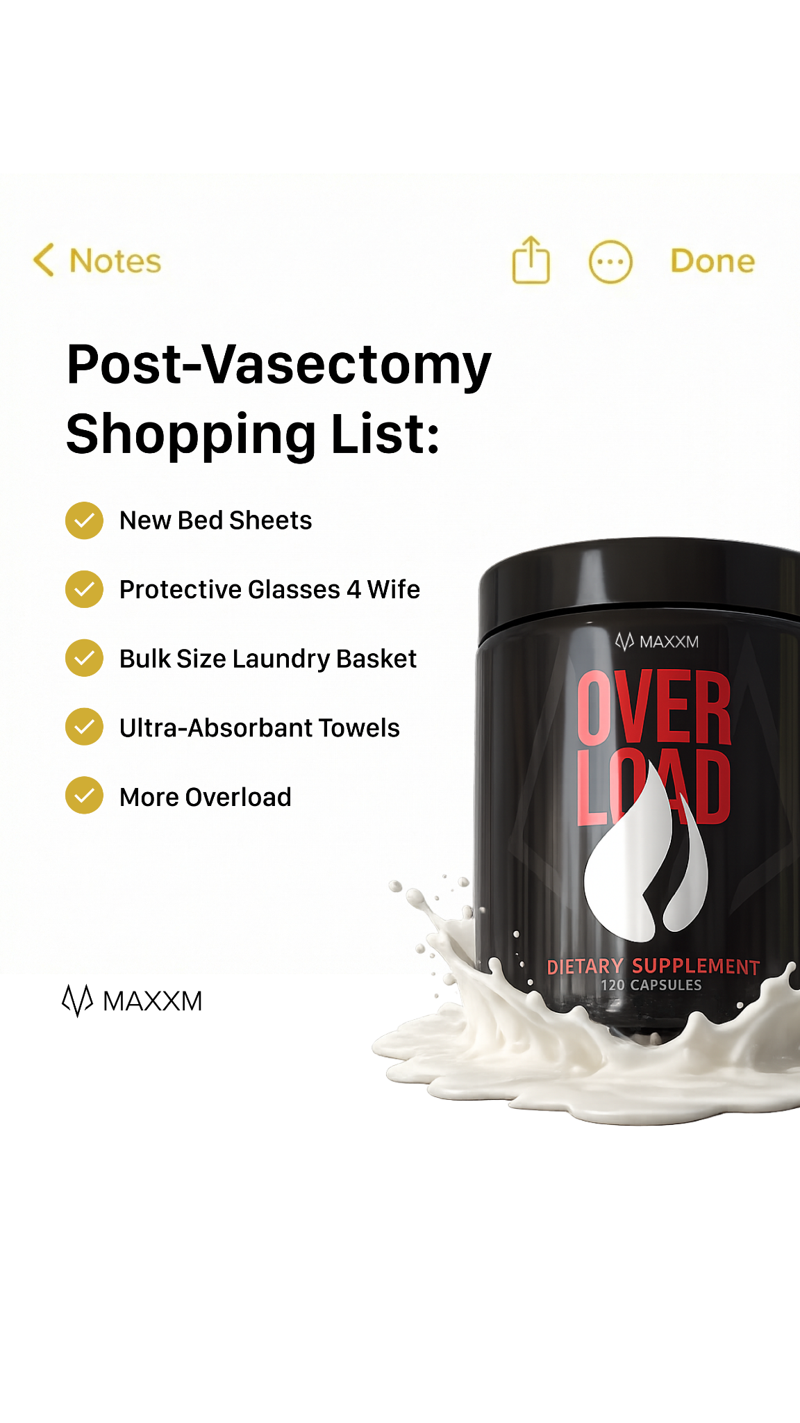 Maxxm Facebook ad
