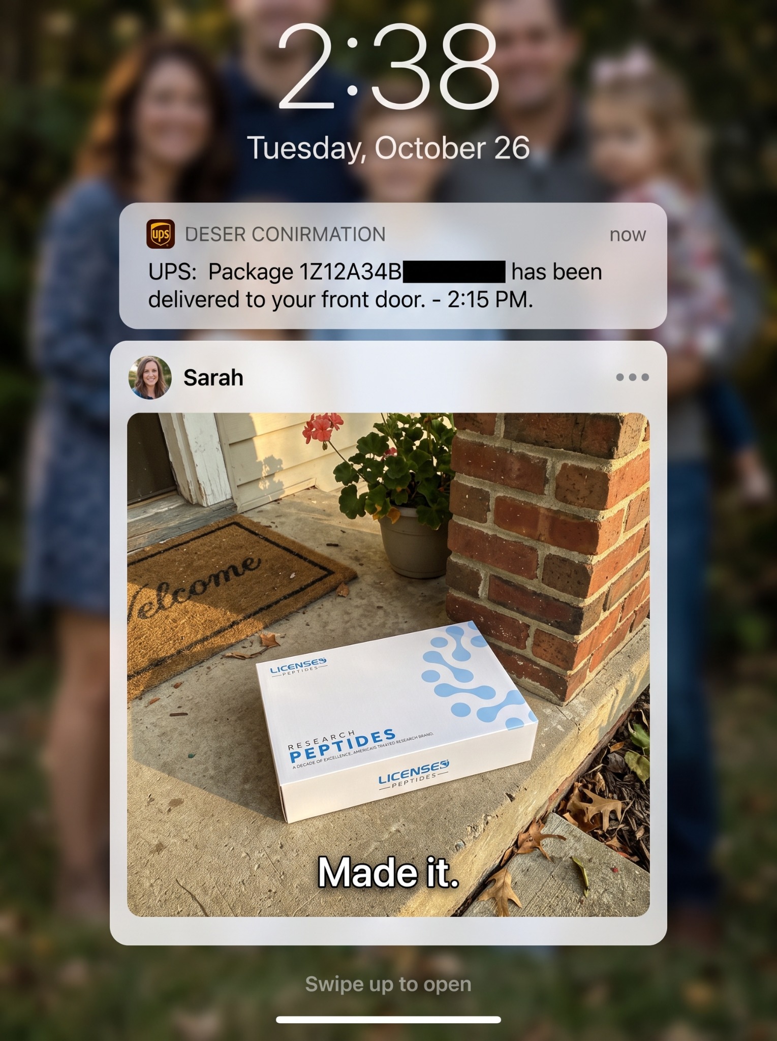 Licensedpeptides.com Facebook ad: 2 FOR 1 SALE - LIMITED TIME ONLY