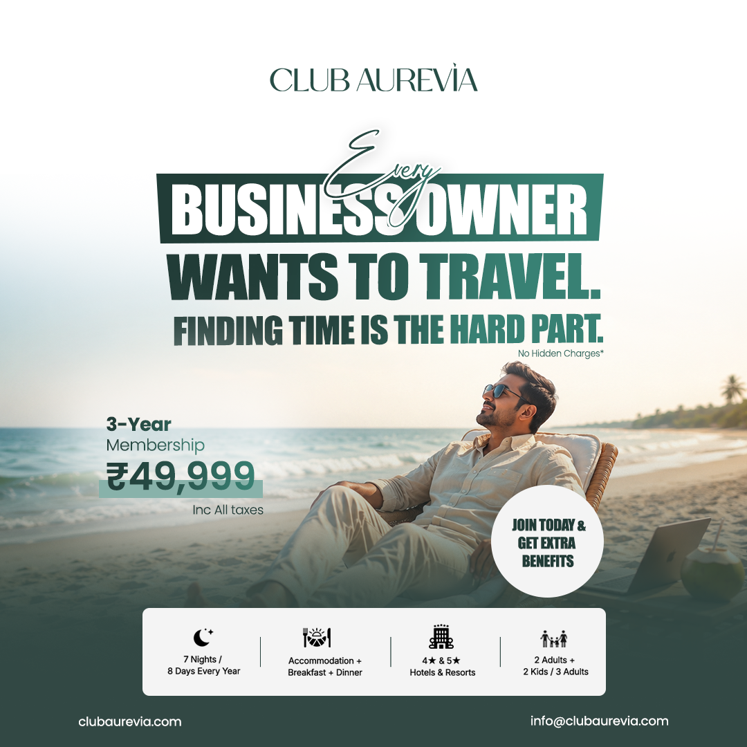 Club Aurevia Private Limited Facebook ad: Established in 2016 | No Hidden Charges