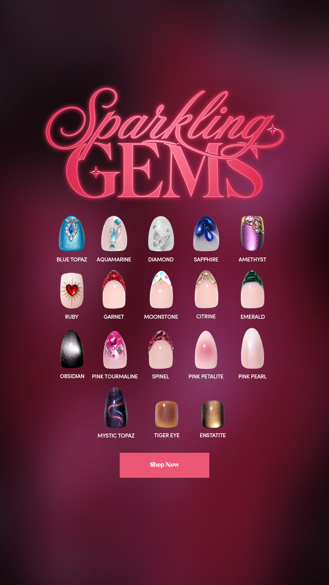 Glamnetic Facebook ad