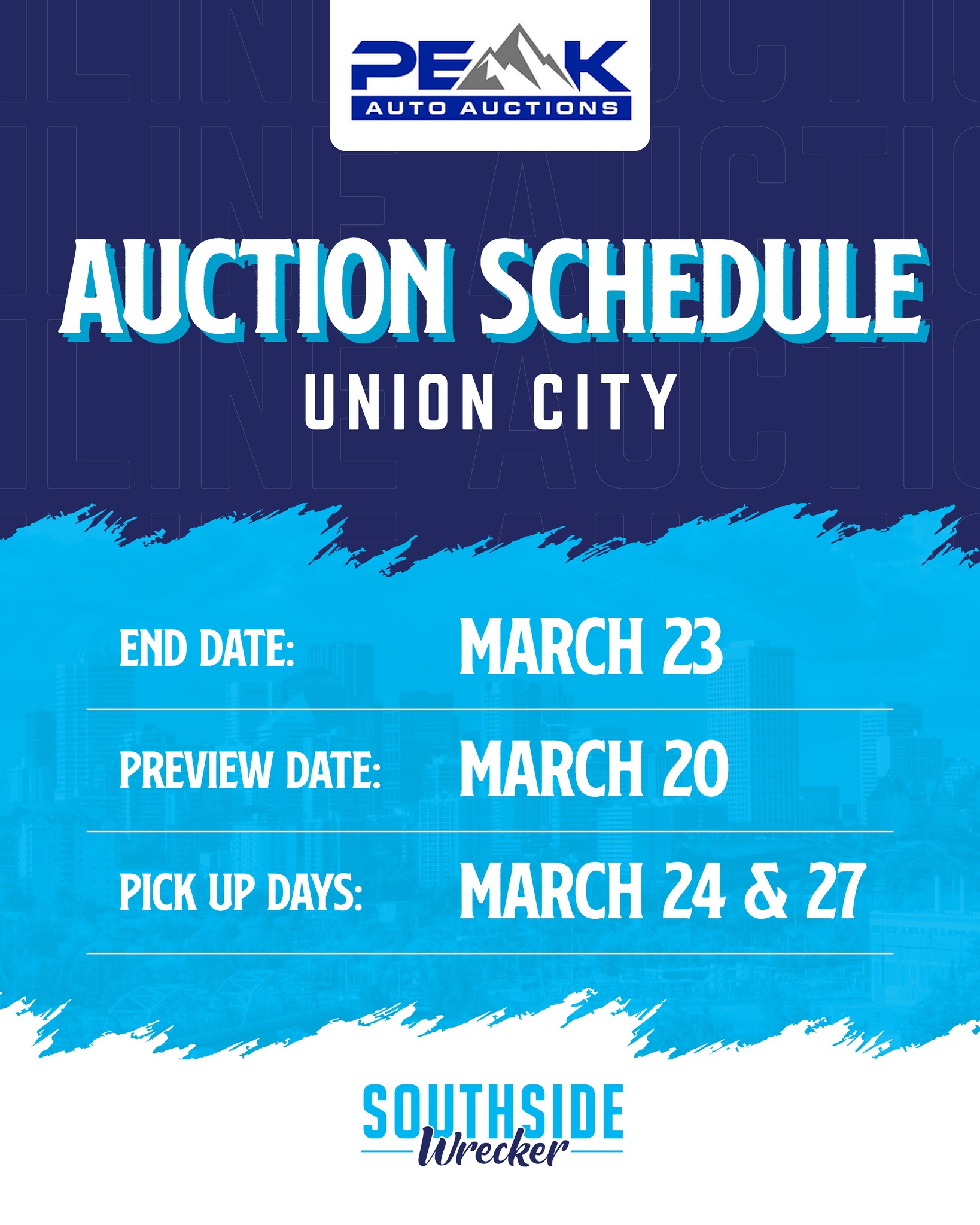 Southside Wrecker Service Facebook ad: Southside Wrecker - Union City - Online Auction