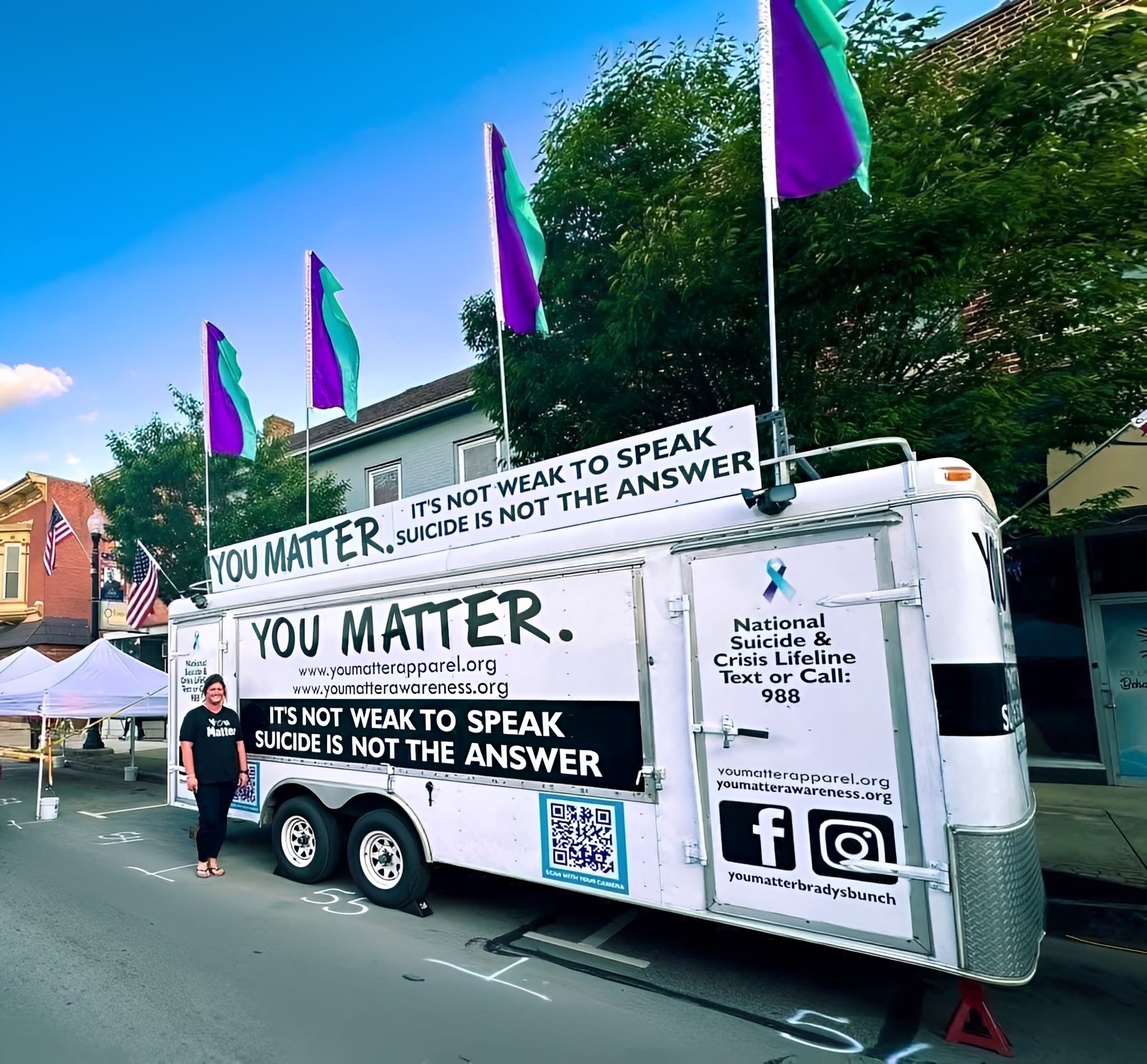You Matter, Inc Facebook ad: You Matter, Inc | suicide awareness
