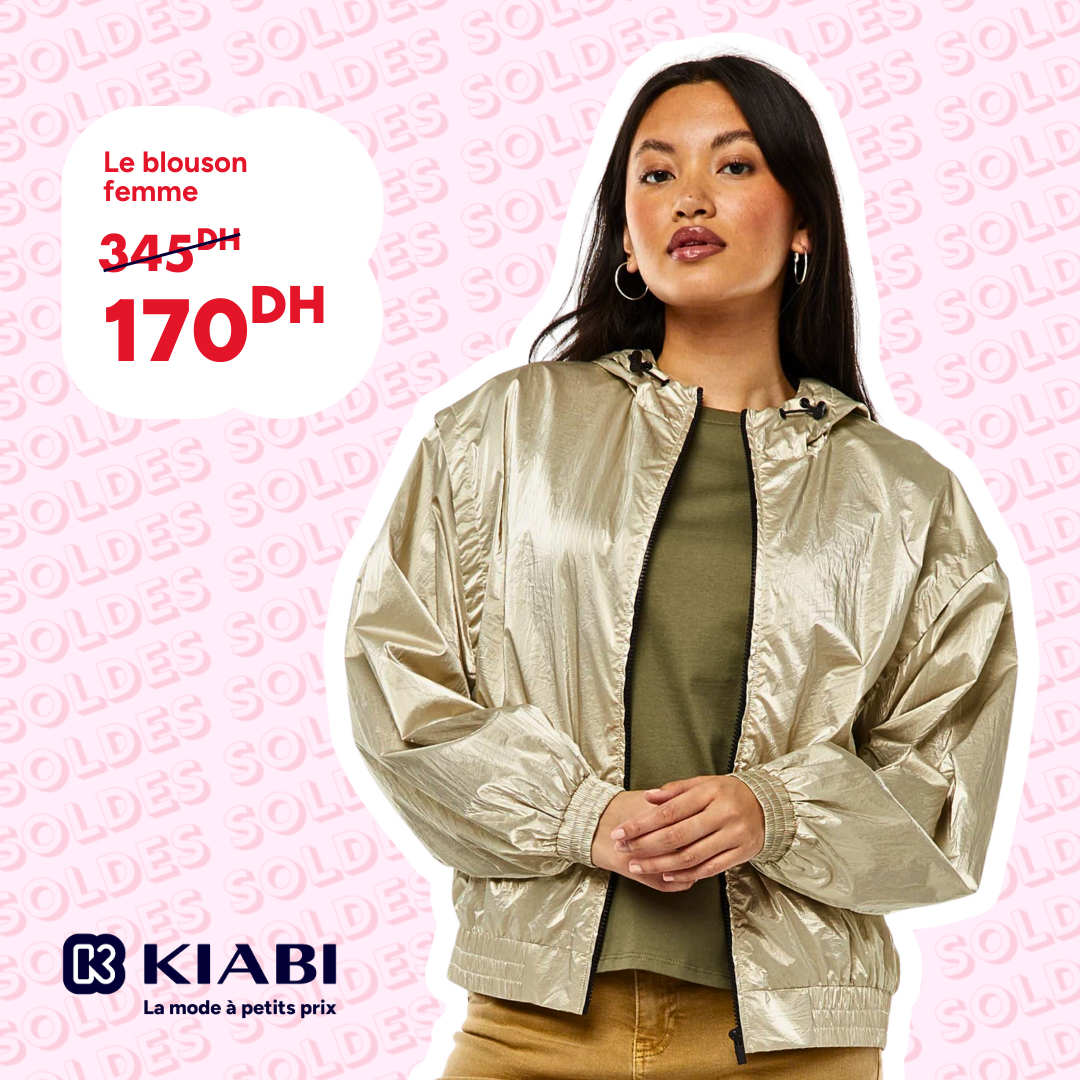 Kiabi Facebook ad: Les soldes continuent pour les femmes