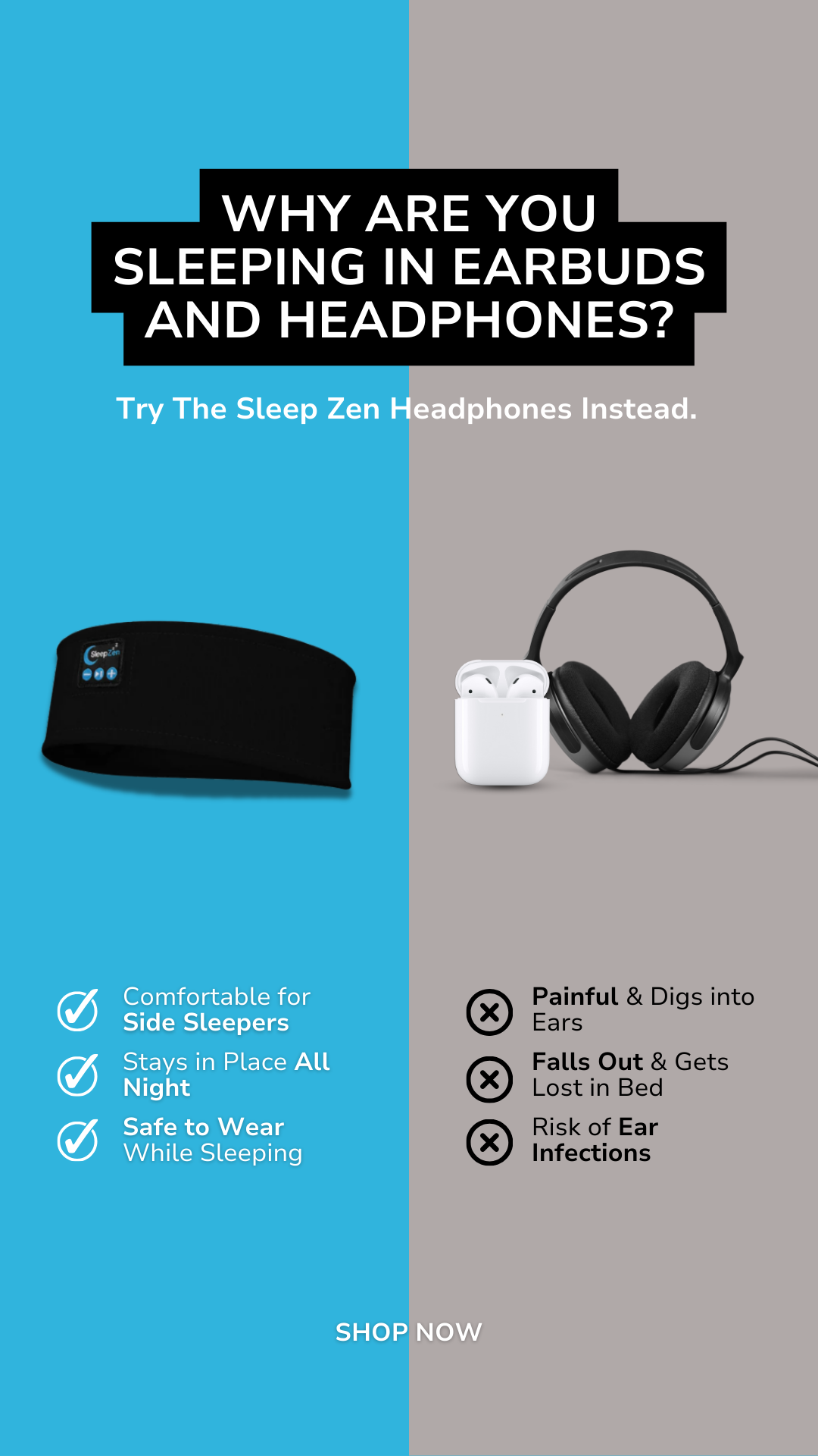 Sleep Zen Facebook ad