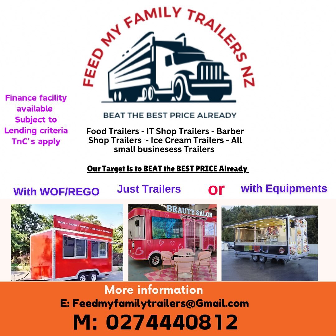 feedmyfamily_nztrailers Facebook ad from Feb 9, 2025