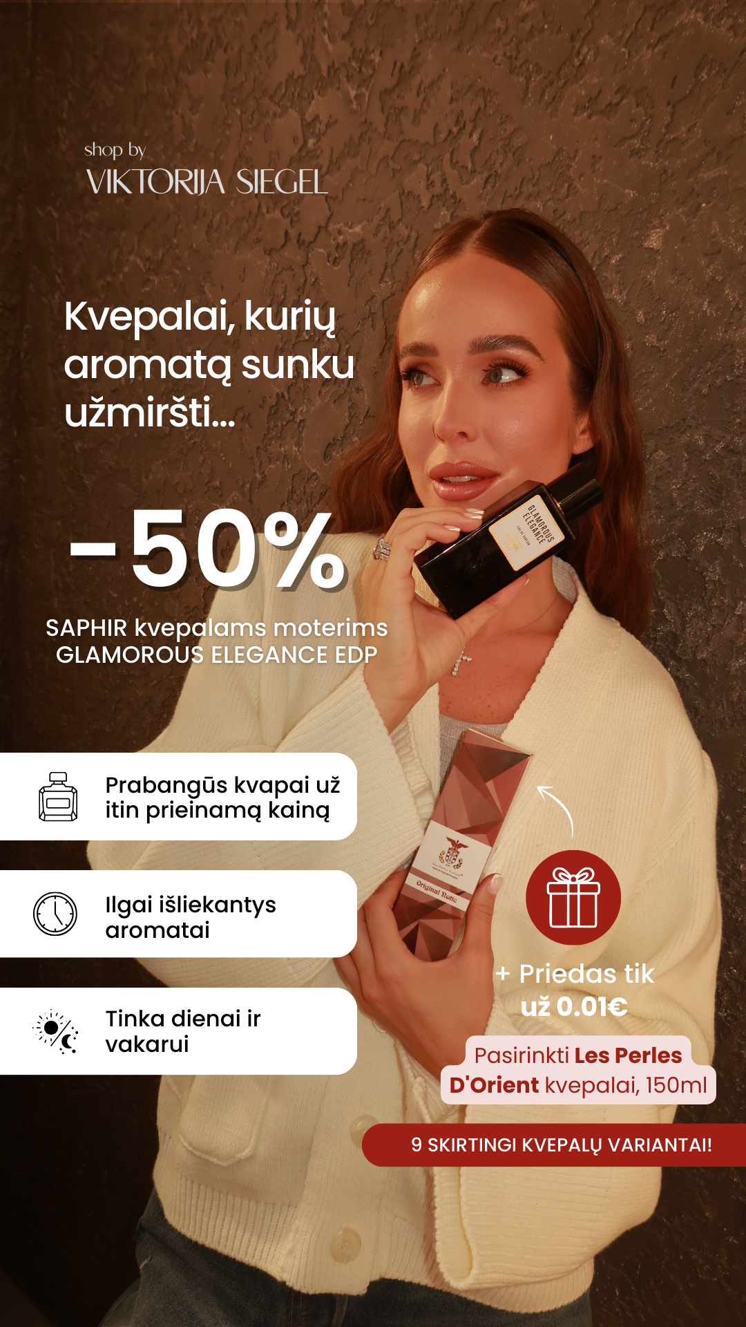 Shop by Viktorija Siegel Facebook ad