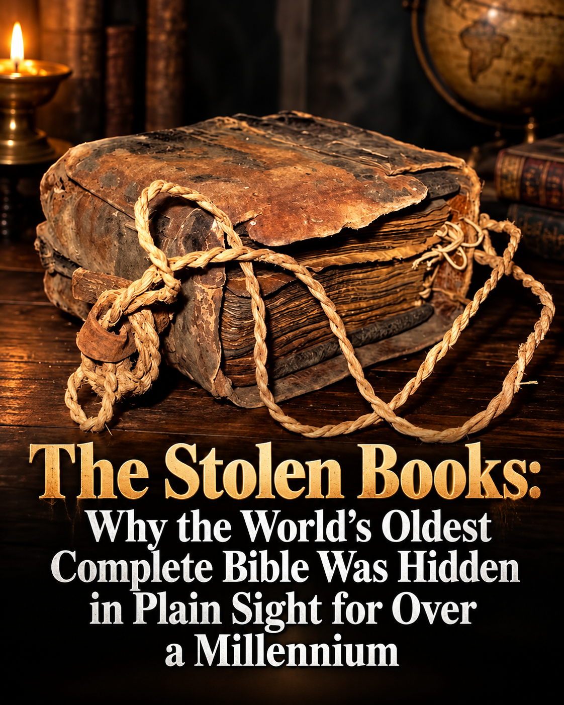 Orvella Facebook ad: The Stolen Books: Why the World’s Oldest Complete Bible…