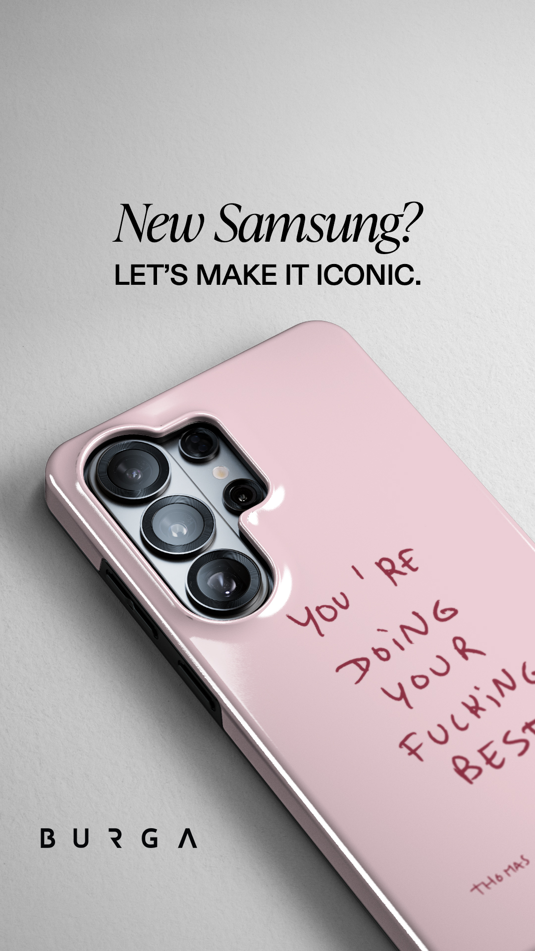 BURGA Cases Facebook ad