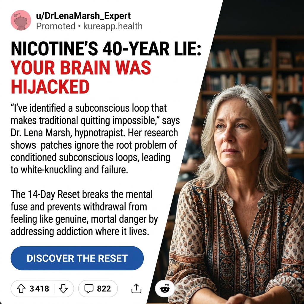 Hypnosis to Stop Smoking Facebook ad