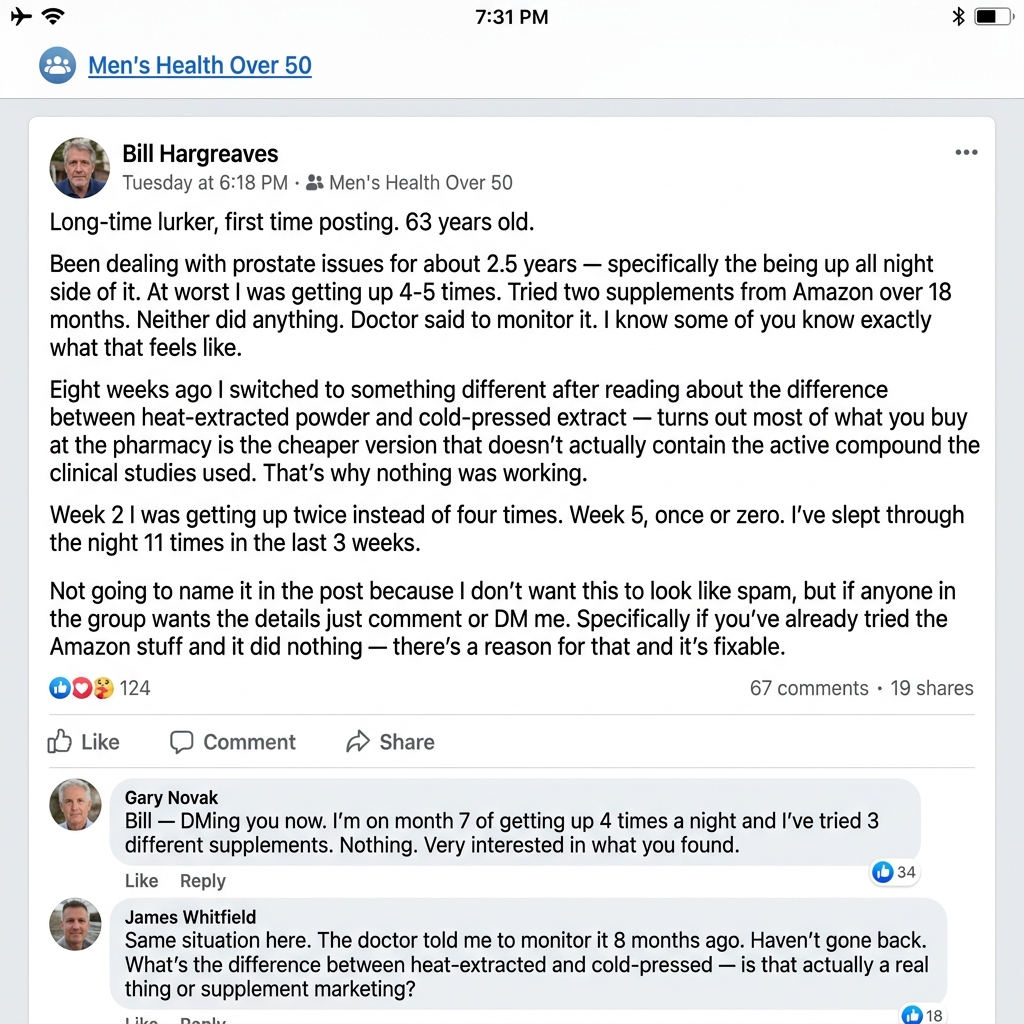 Dr. Jensen, MD Urology Facebook ad: The clinical studies my doctor had never seen