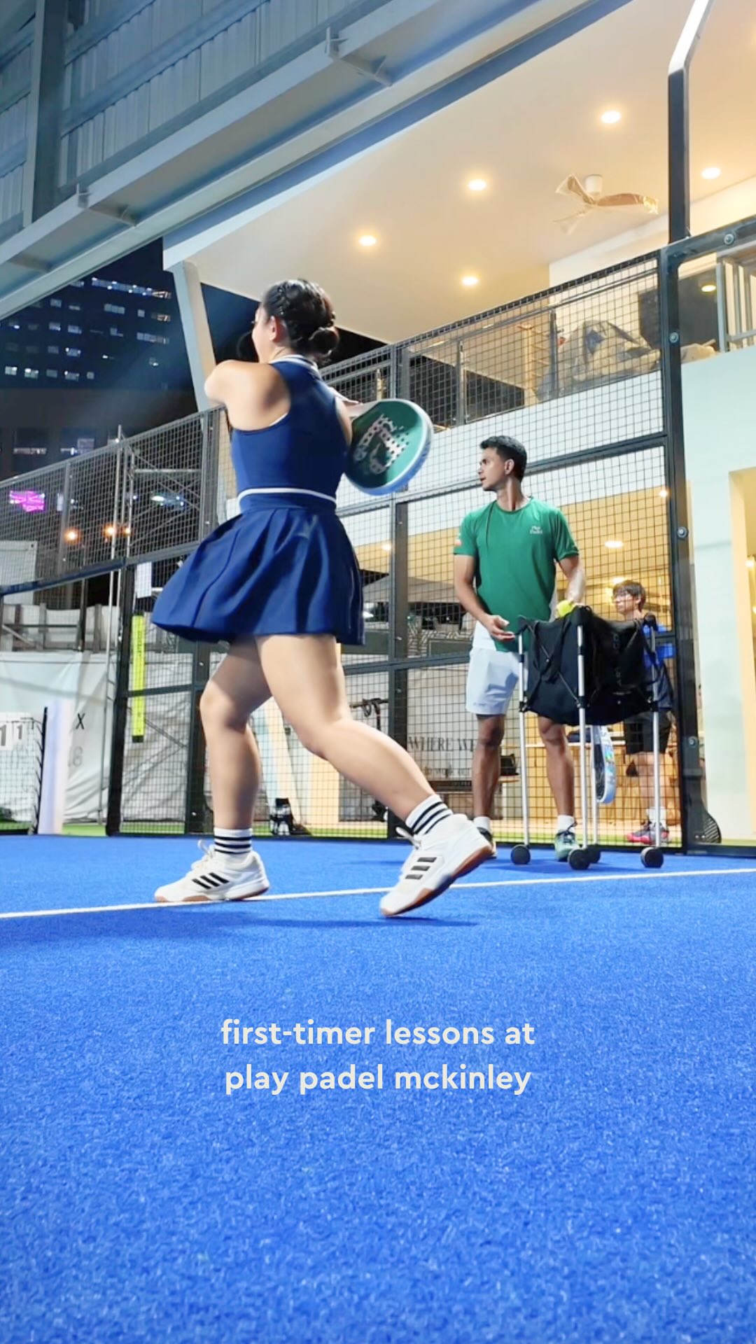 Play Padel Club Philippines Facebook ad: All it takes is just one session to…