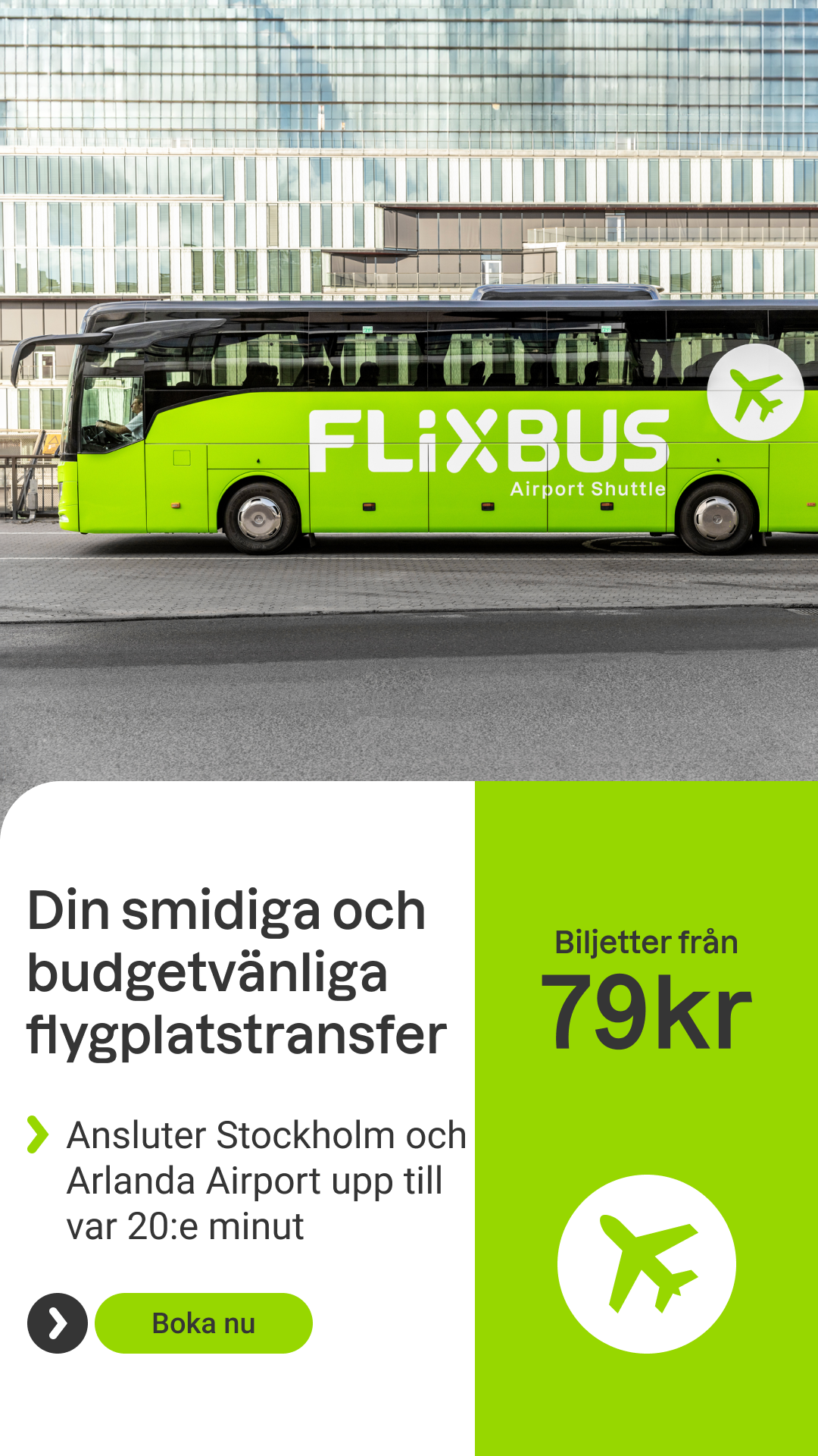 FlixBus - SE Facebook ad from Mar 9, 2026