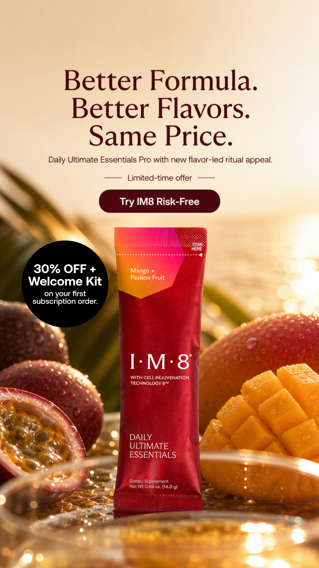 IM8 Health Facebook ad