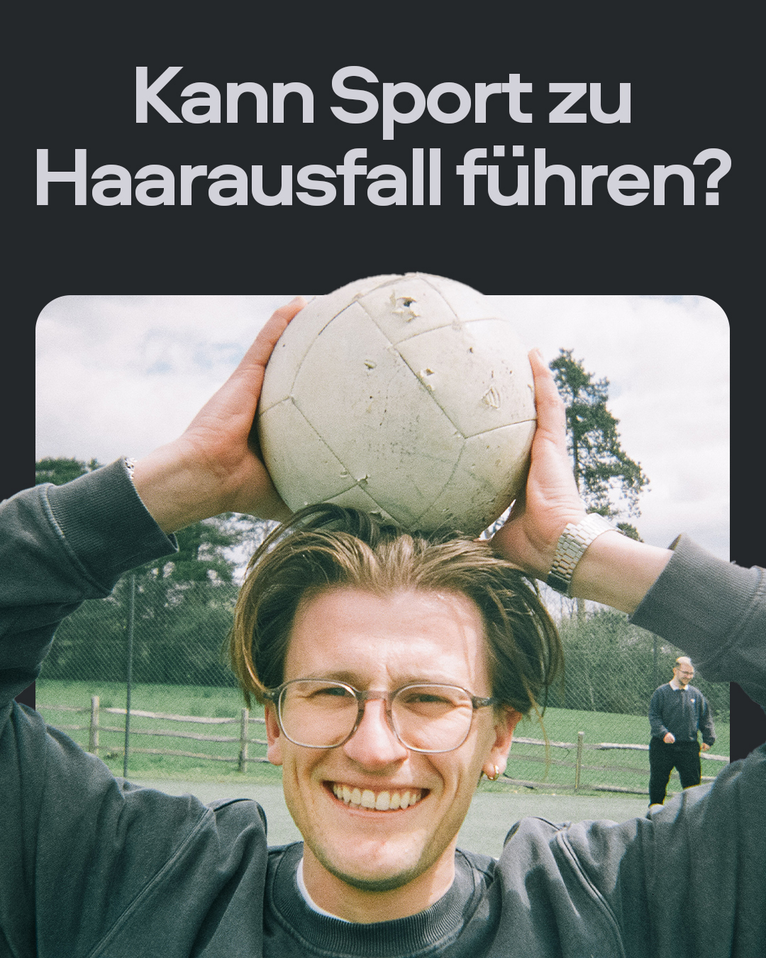 Sons Germany Facebook ad: Fitnessstudio = Haarausfall?