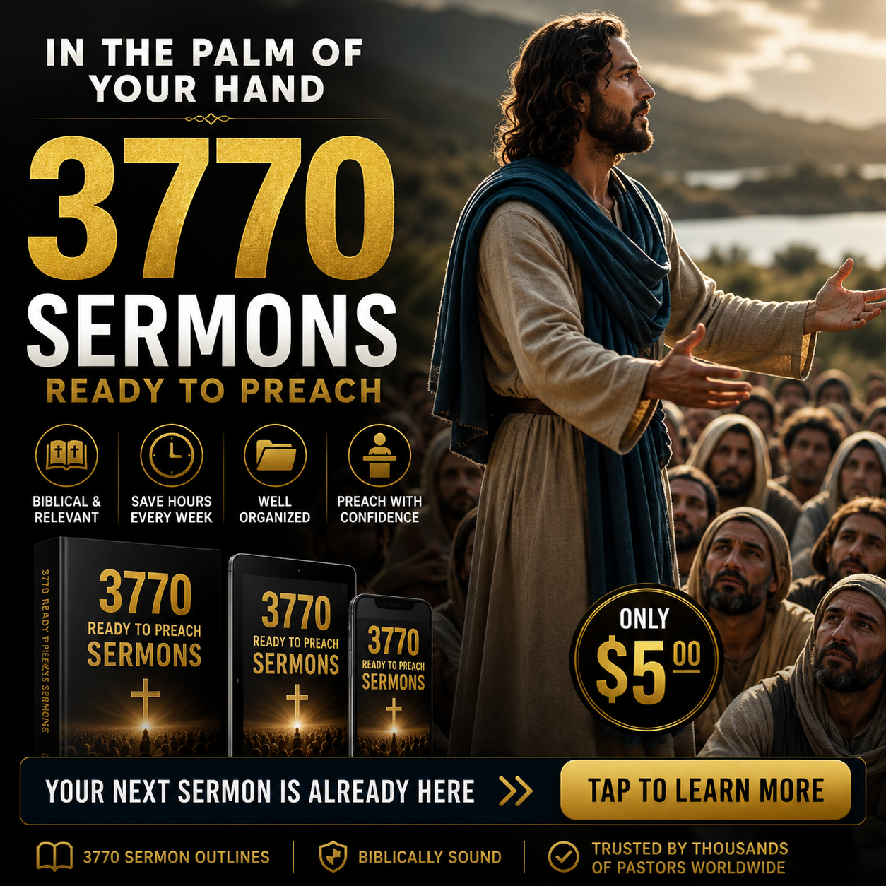 Reginaldo Manzotti Facebook ad: 3,770 READY-TO-PREACH SERMON OUTLINES