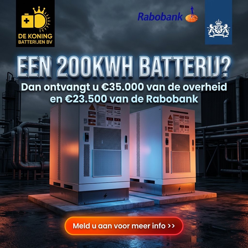 De Koning Batterijen BV Facebook ad: Klik hier -->