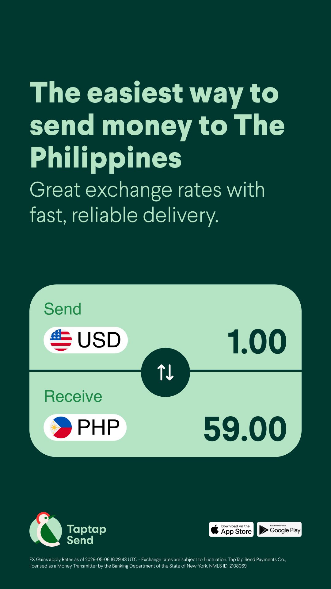 Taptap Send Philippines Facebook ad