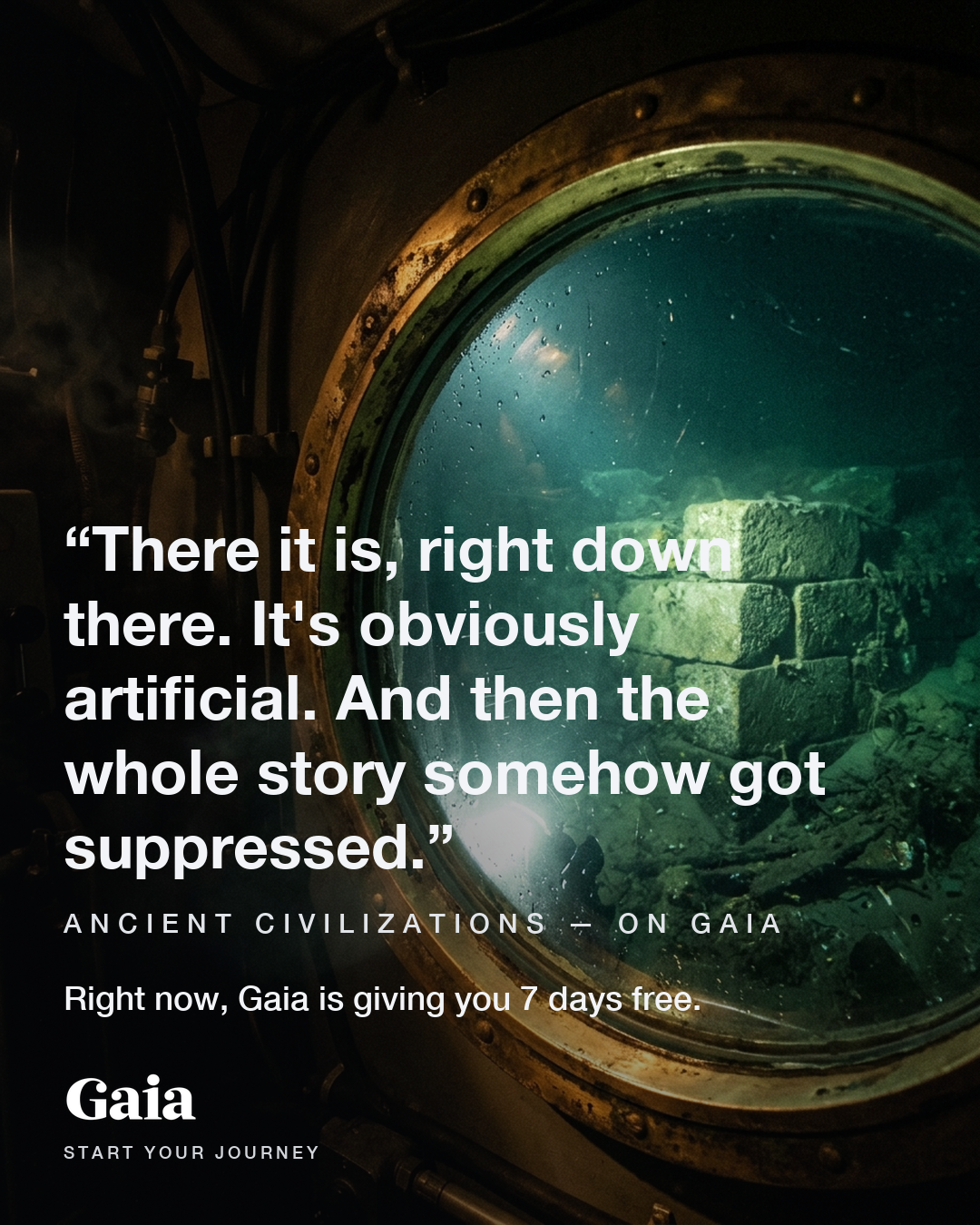 Gaia Facebook ad