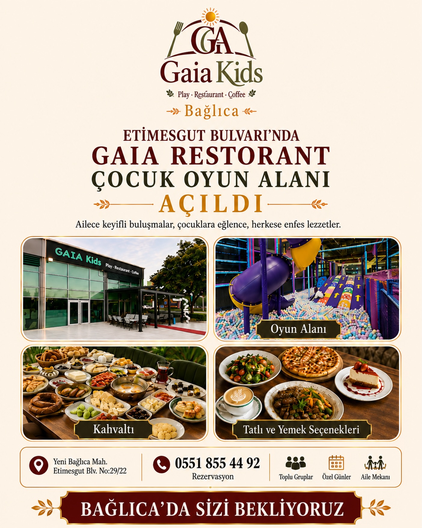 gaiakidsrestaurant Facebook ad: Meyveli, hafif ve zarif bir tatlı deneyimi…