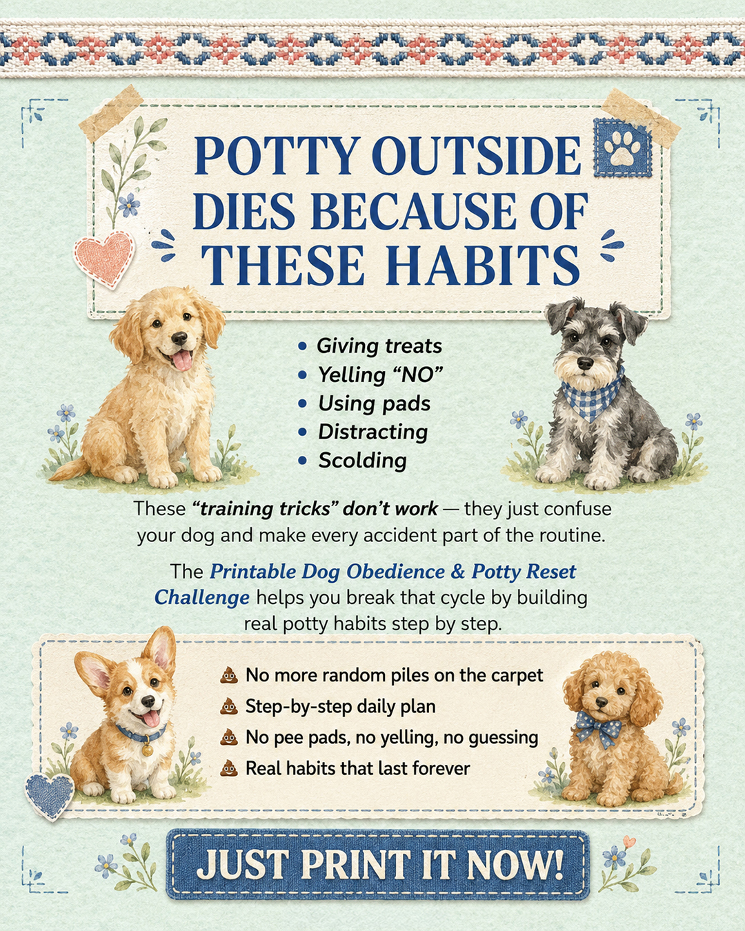 Puppy Tips for Training Facebook ad