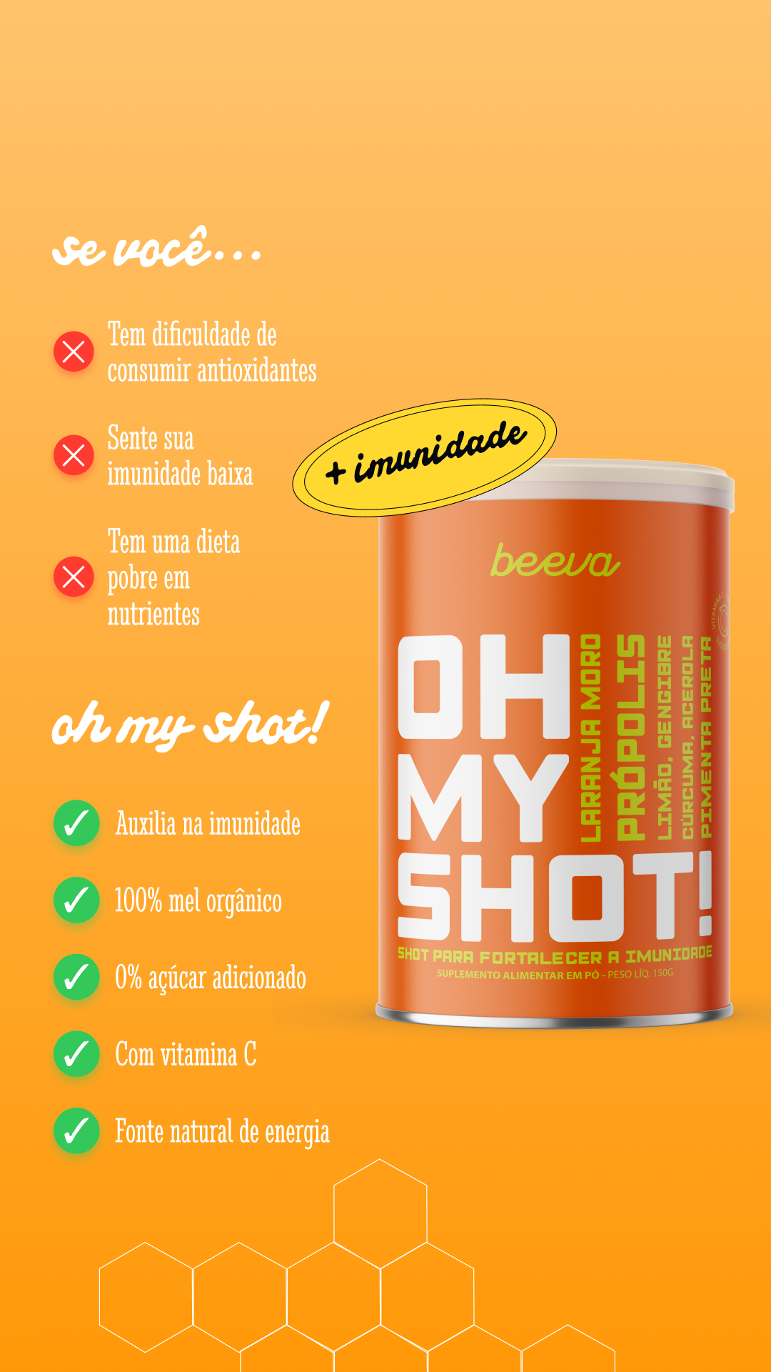 Beeva Brazil Facebook ad: Oh My Shot
