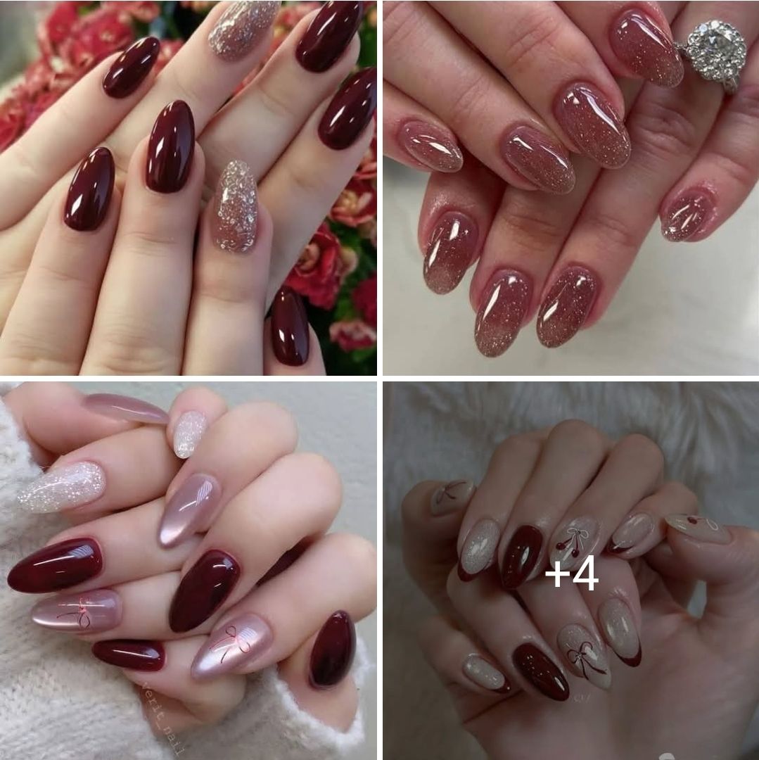GALA SKY Facebook ad: Rekomendasi nail art maroon buat lebaran