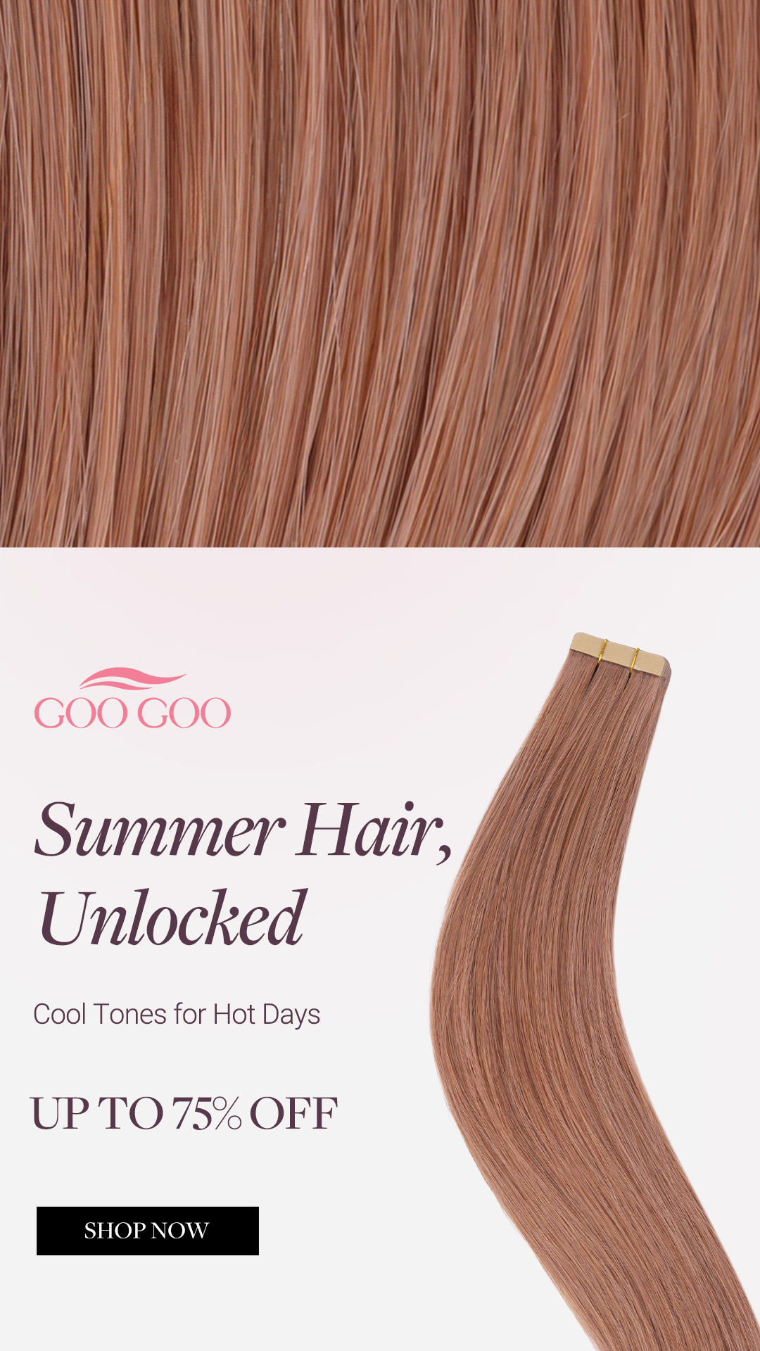 GOO GOO Hair Facebook ad