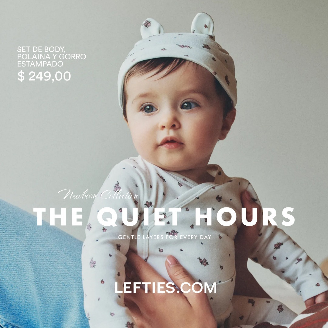 Lefties Facebook ad: Sets de 3 piezas imprescindibles