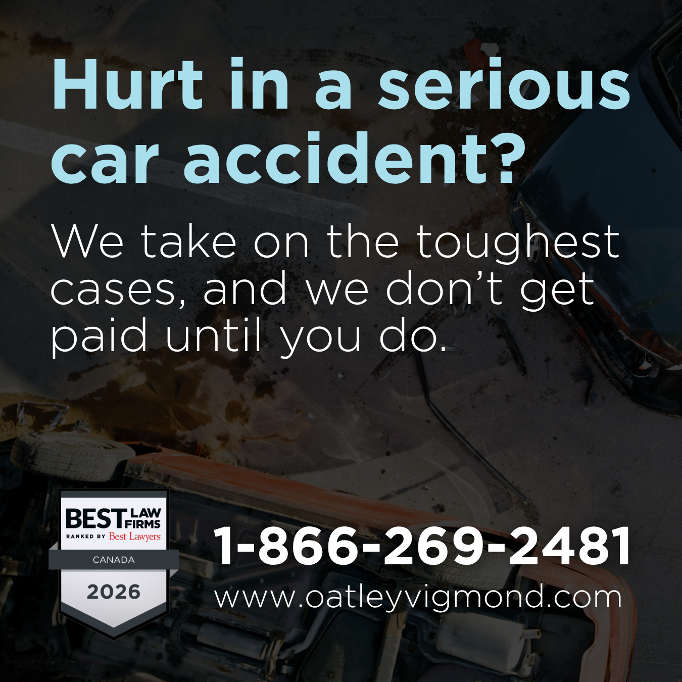 Oatley Vigmond LLP Facebook ad from Apr 14, 2026