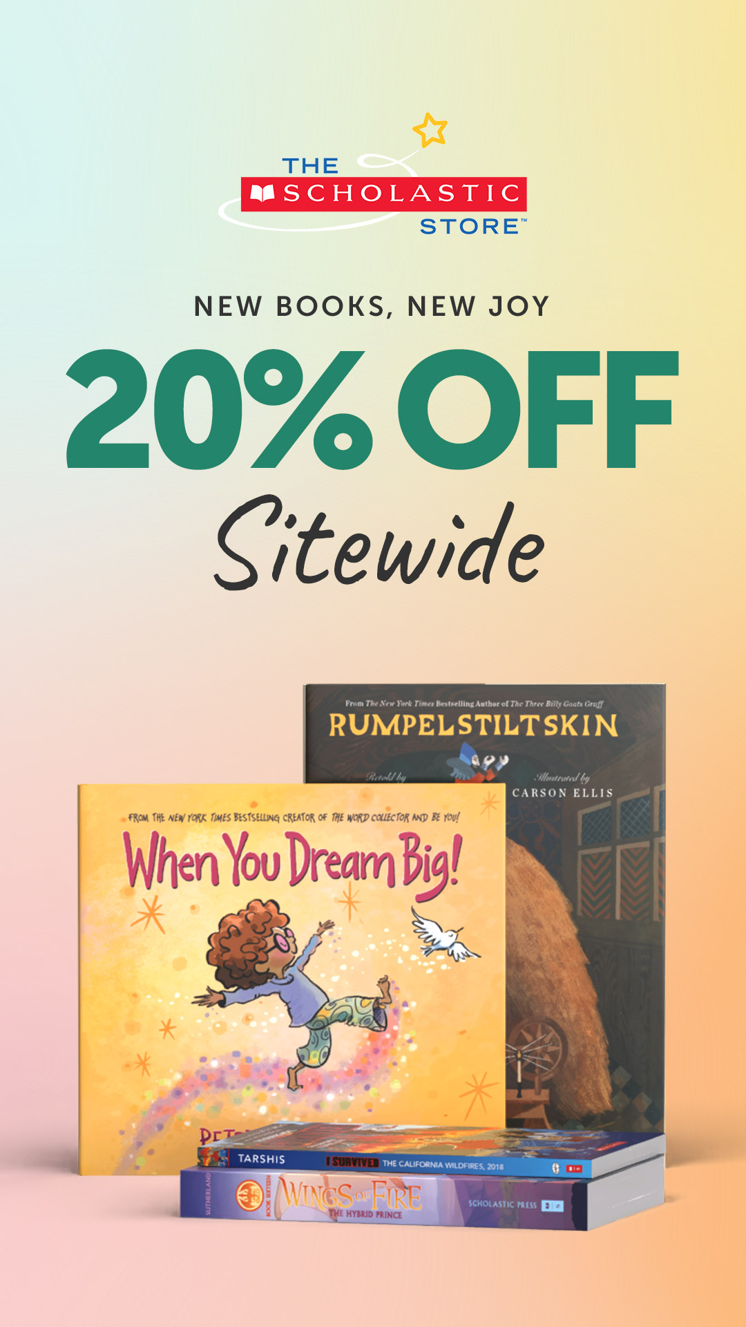 Scholastic Facebook ad