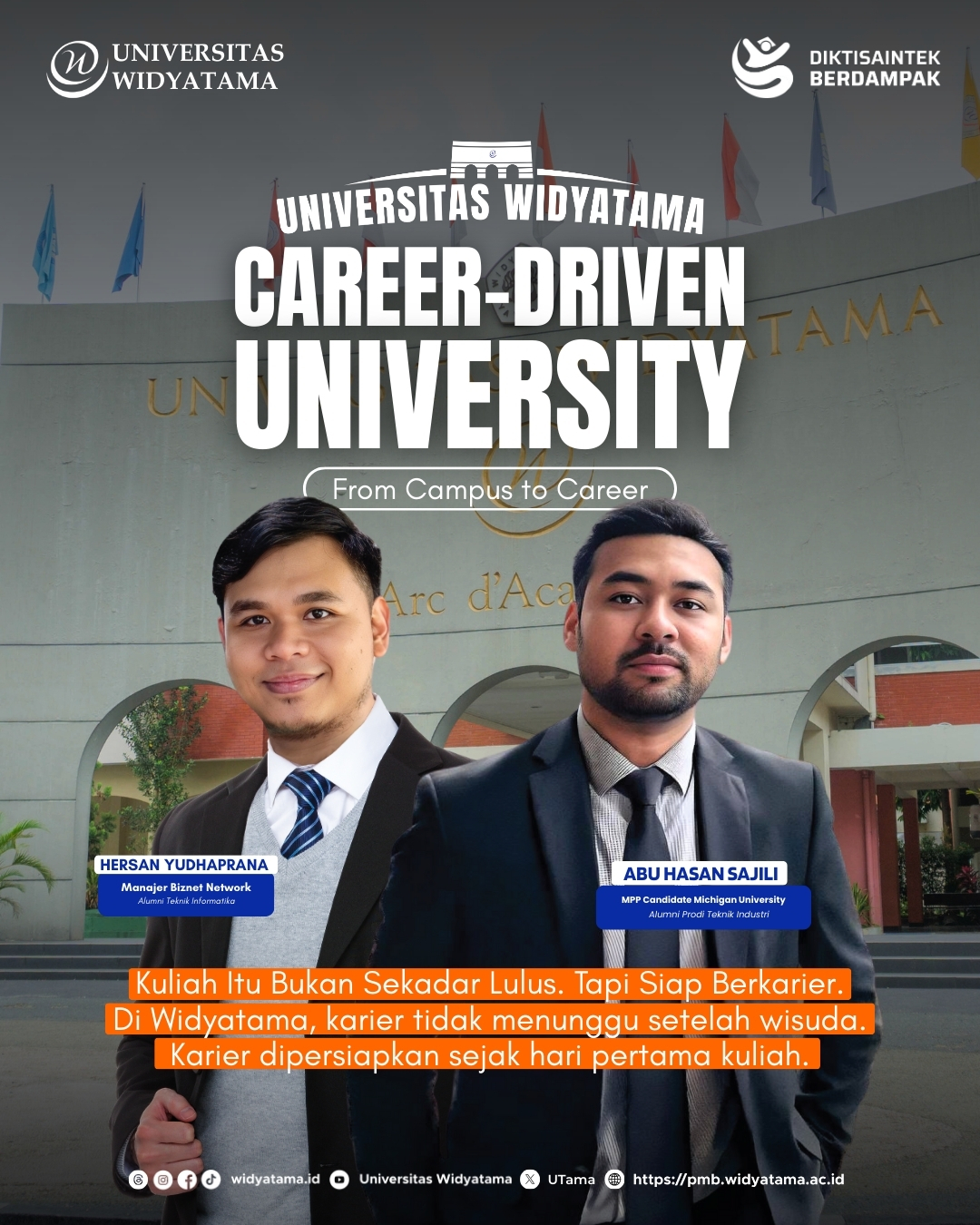 Universitas Widyatama Facebook ad