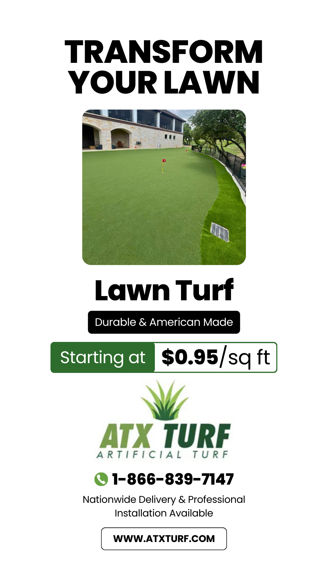 ATX TURF Facebook ad