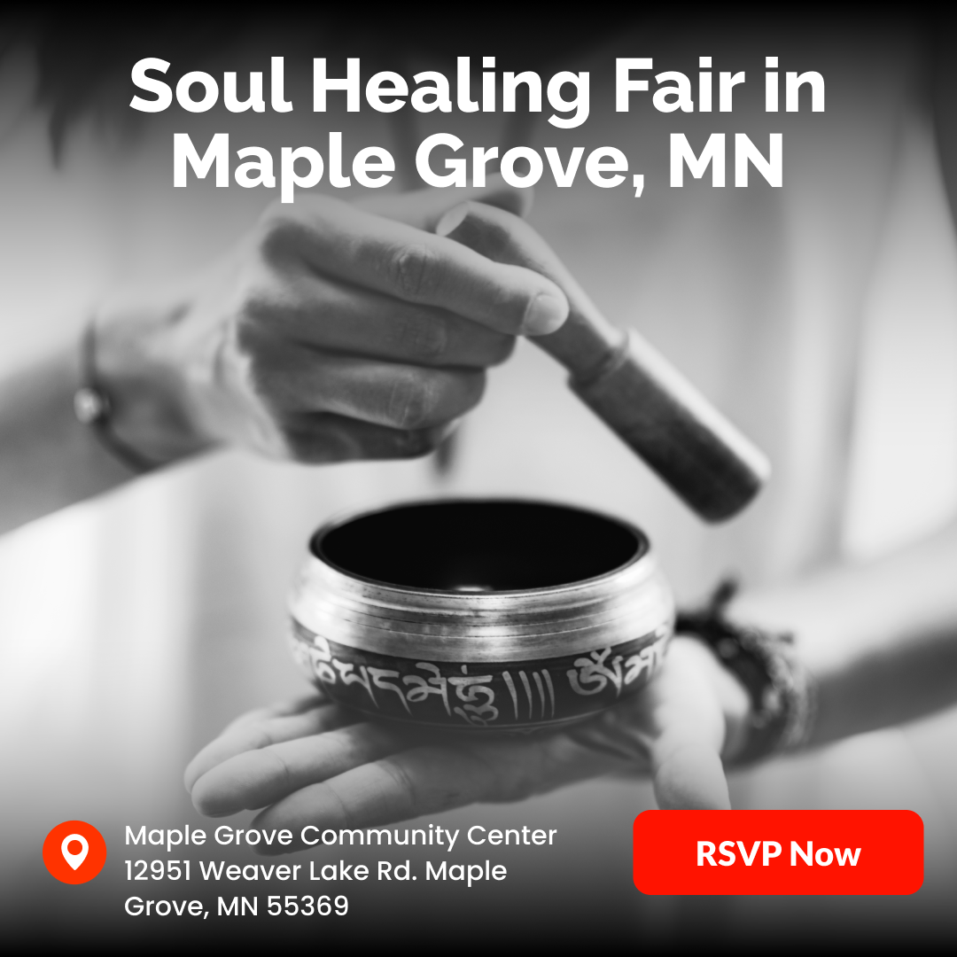 Rooted Holistic Healing & Wellness Fairs Facebook ad: Holistic Healing & Wellness Fair - Maple Grove, MN