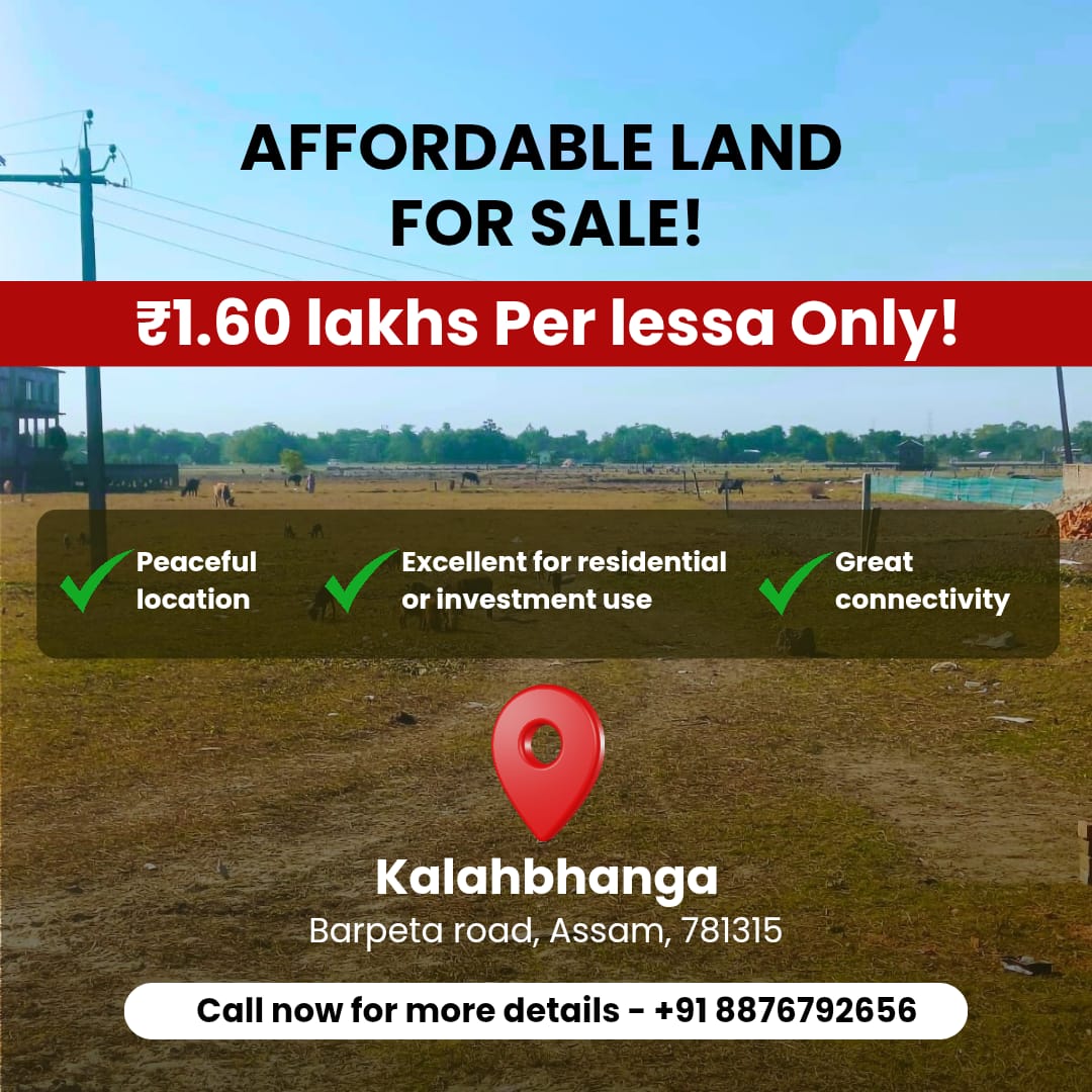 Scratch Biz-A Digital Marketing Agency Facebook ad: Affordable Land at Barpeta Road