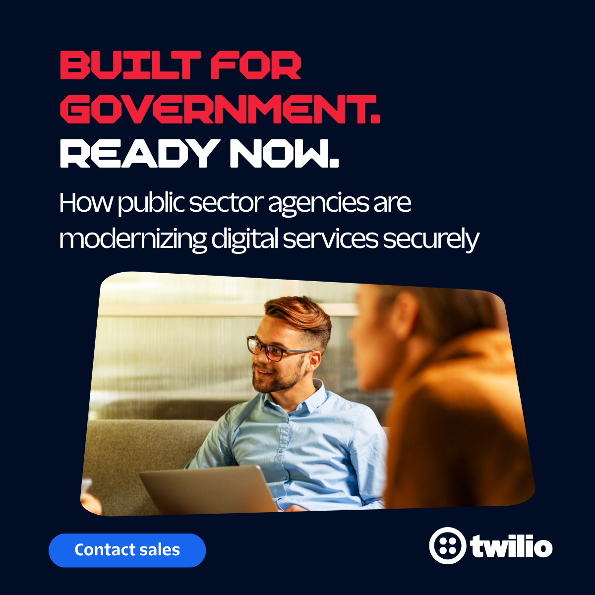 Twilio Facebook ad