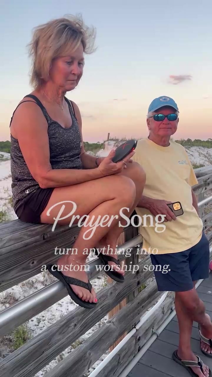 PrayerSong Facebook ad: Surprise them with a PrayerSong!