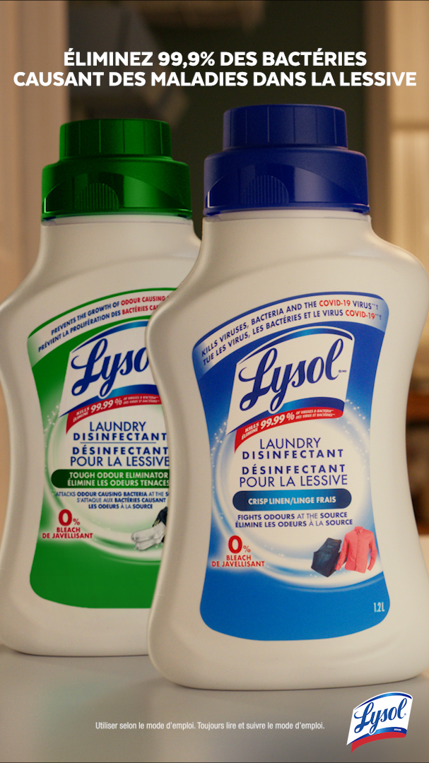 Lysol Canada Facebook ad