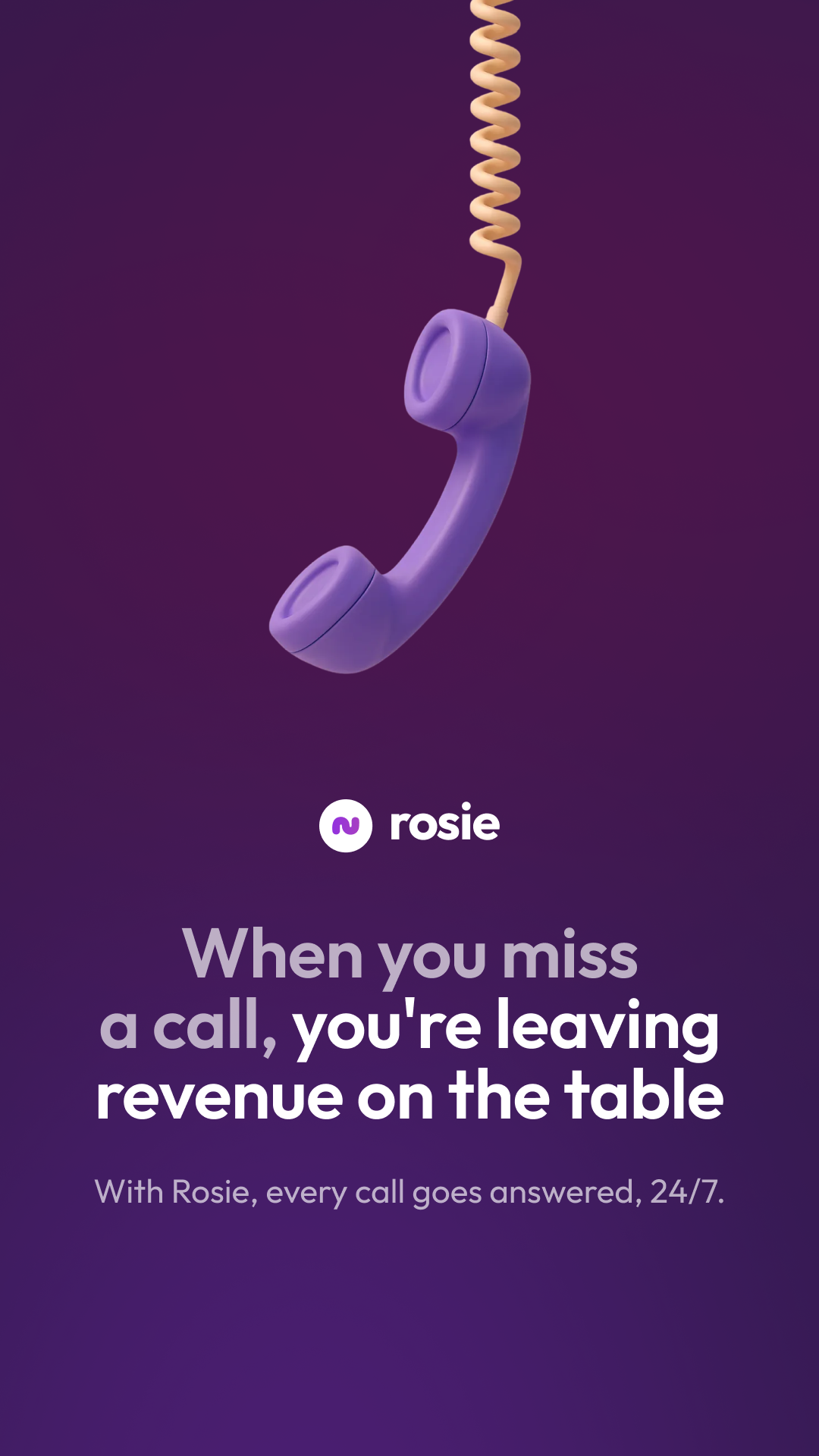 Rosie Facebook ad
