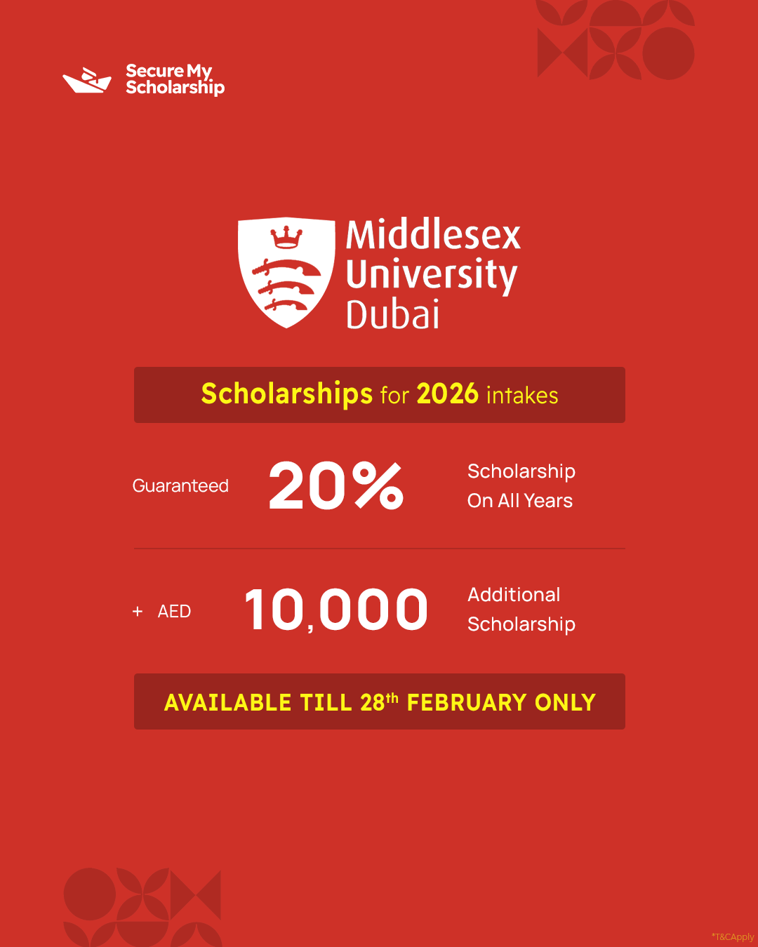 Secure My Scholarship Facebook ad: Lock in your Scholarships for 2026 today and…