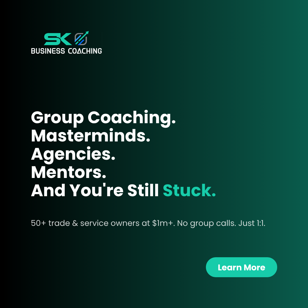 SK Business Coaching Facebook ad