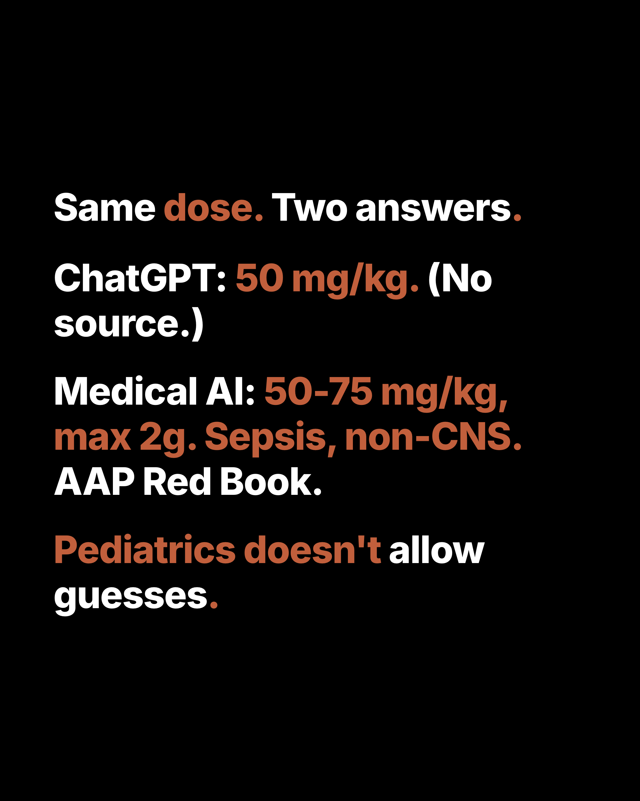 Medical AI Facebook ad: Evidence-Based Answers. Instantly.