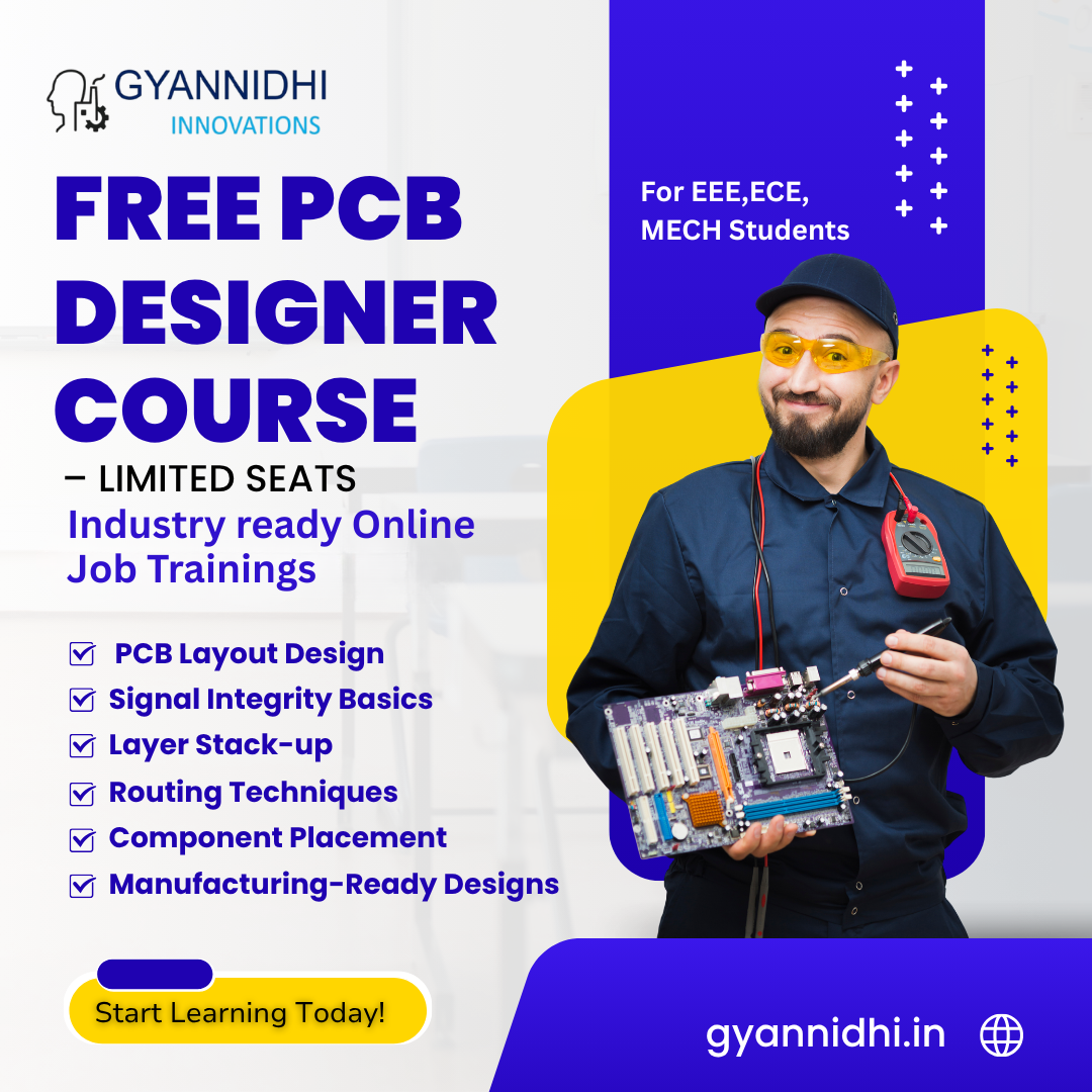 Gyan Nidhi Innovations - GNI Facebook ad: Learn PCB Design for FREE