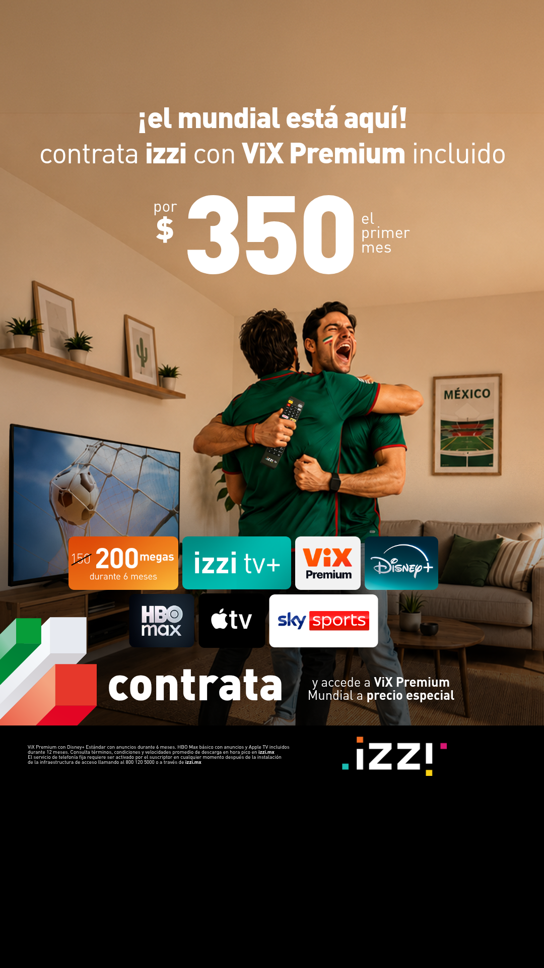 izzi telecom Facebook ad