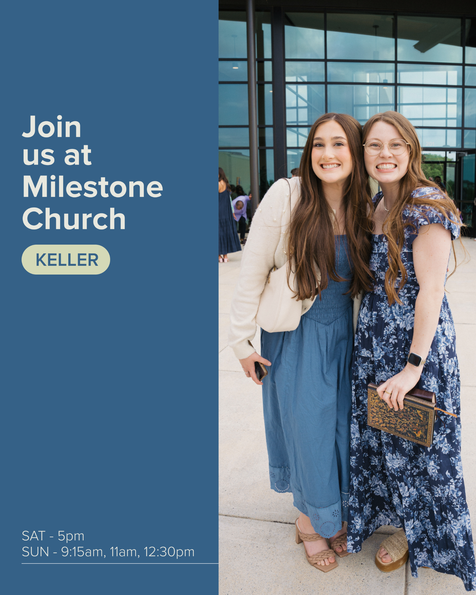 Milestone Church Facebook ad from Jun 11, 2026