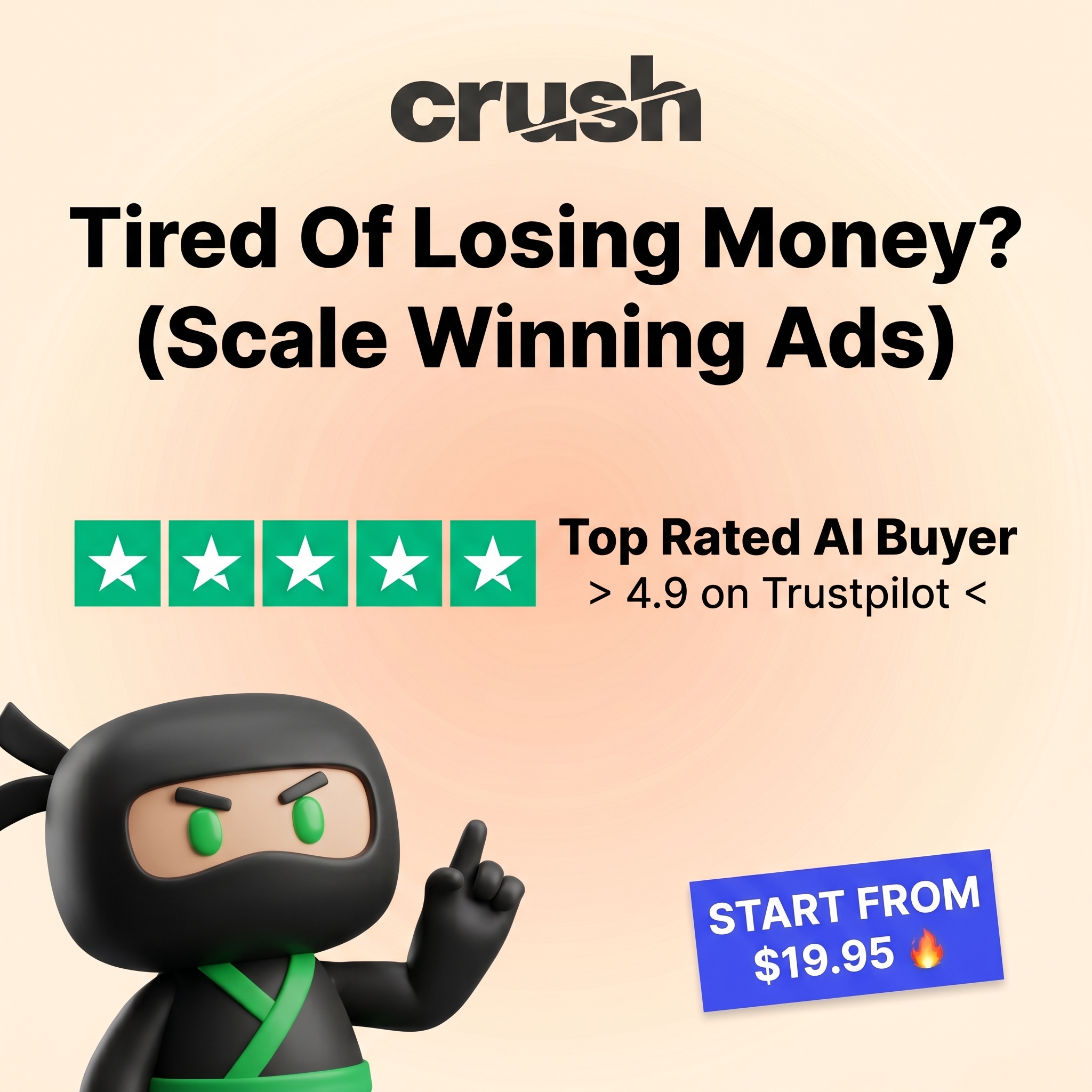 trycrush.ai Facebook ad