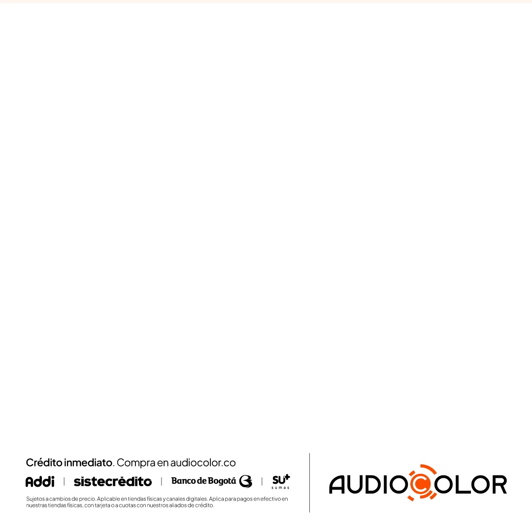 AUDIO COLOR Facebook ad: Hasta 35% en referencias seleccionadas