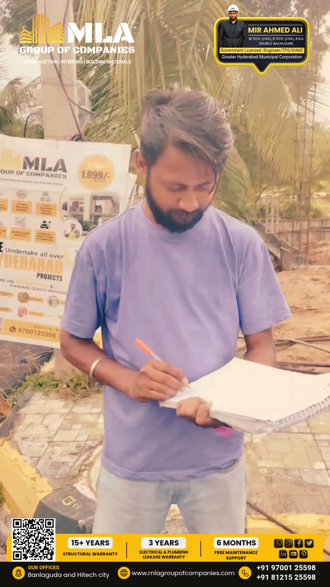 MLA Group Of Companies Facebook ad: Another Dream Begins with a Strong Foundation!