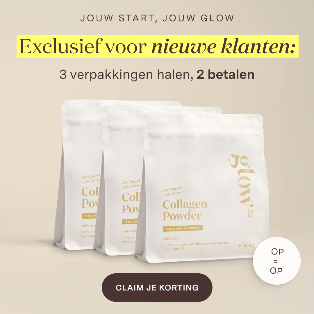 Glow25 Nederland Facebook ad