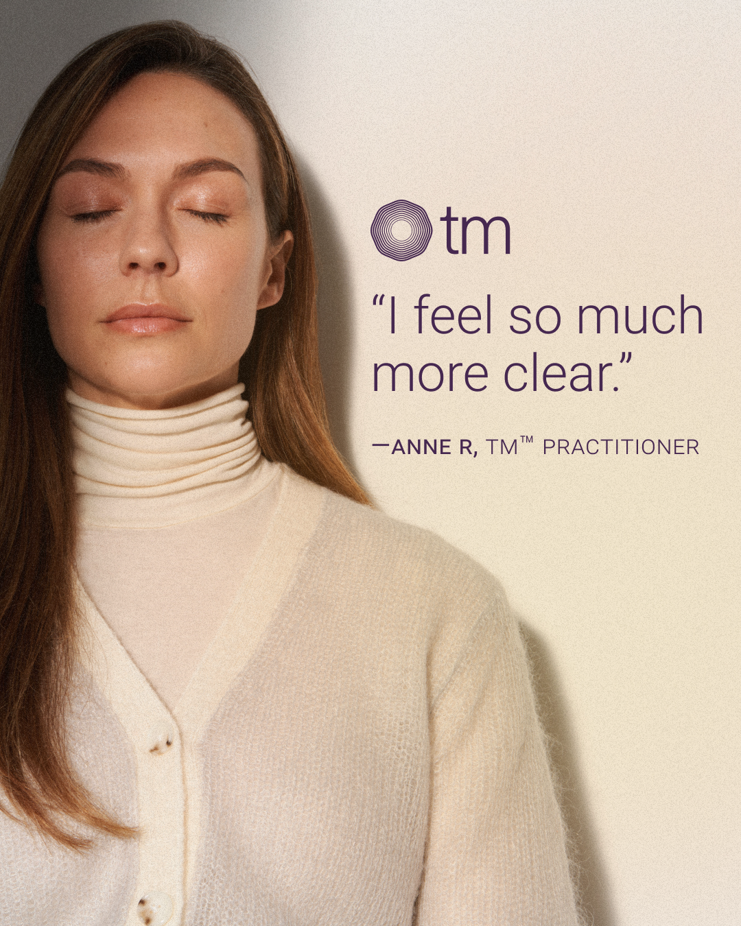 Transcendental Meditation Facebook ad
