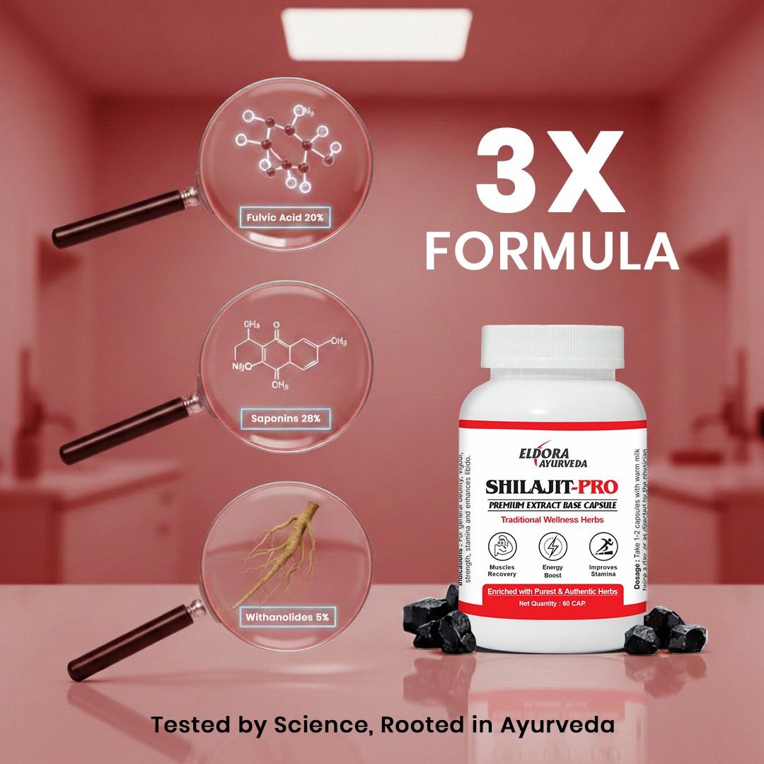 Eldora Ayurveda Facebook ad: Go with Shilajit Pro!